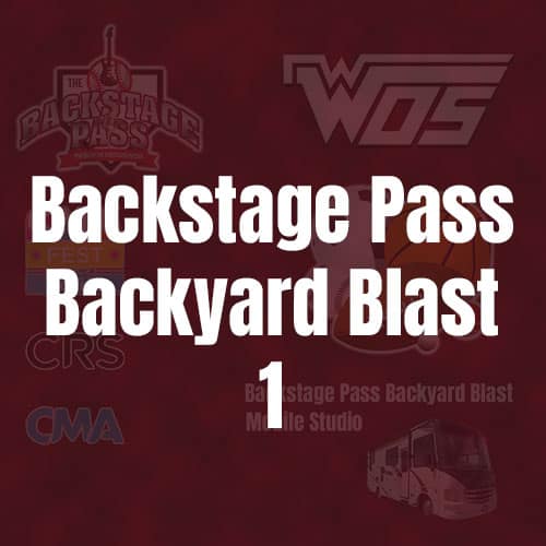 Backstage Pass Backyard Blast